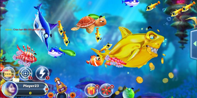 Cá cược game online SUNWIN trong game bắn cá